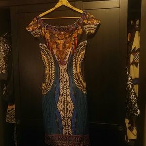 Off the shoulders dress